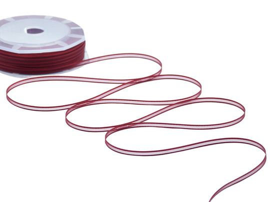 velo bordi raso 3 mm amaranto