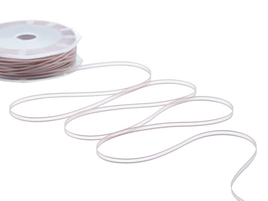 velo bordi raso 3 mm cipria scuro