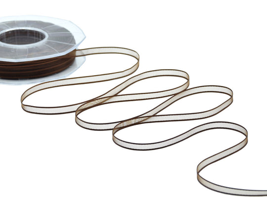 velo bordi raso 6 mm marrone