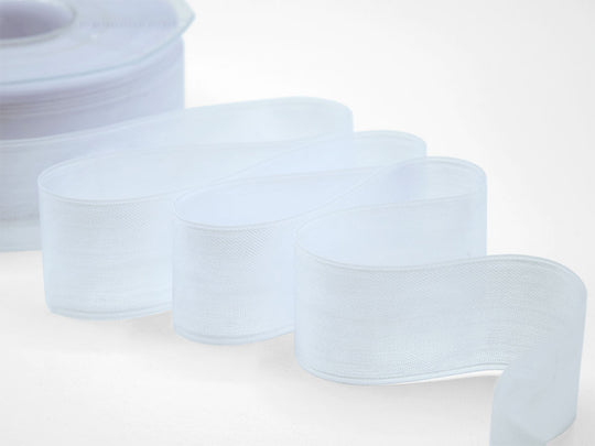 portaconfetti velo tubolare 40 mm bianco ottico