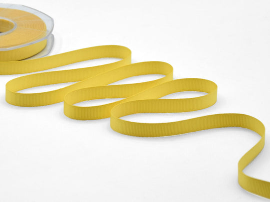 gros grain 10 mm giallo sole