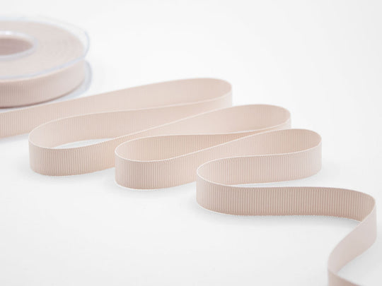 gros grain 15 mm rosa cipria