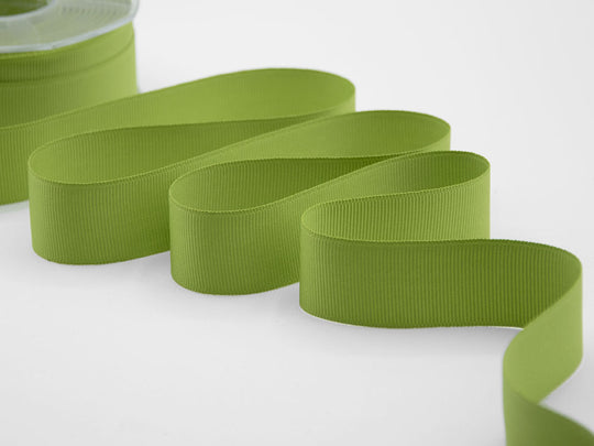 gros grain 30 mm verde pistacchio