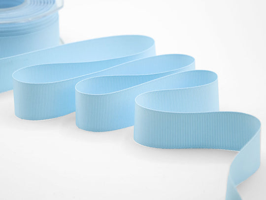 gros grain 30 mm azzurro baby