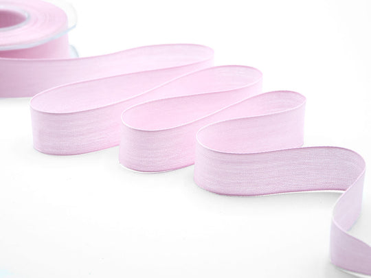 velo cotone resinato 25 mm rosa baby