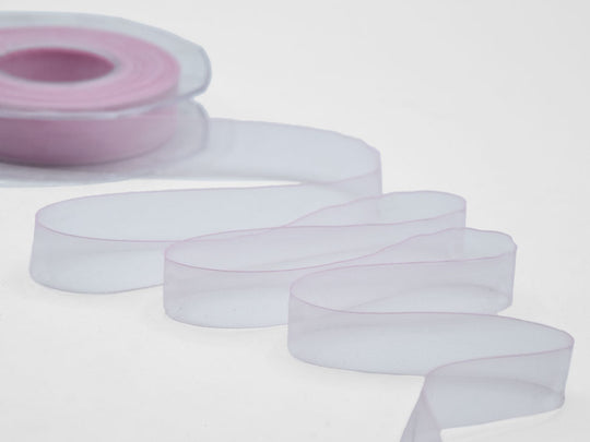 organza opaca 17 mm rosa baby