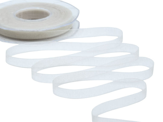 organza 7 mm avorio