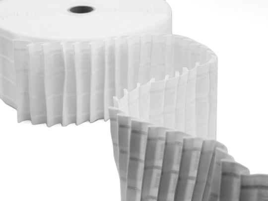 Ruban Fronceur 2 Poches 4 Cordes 100mm