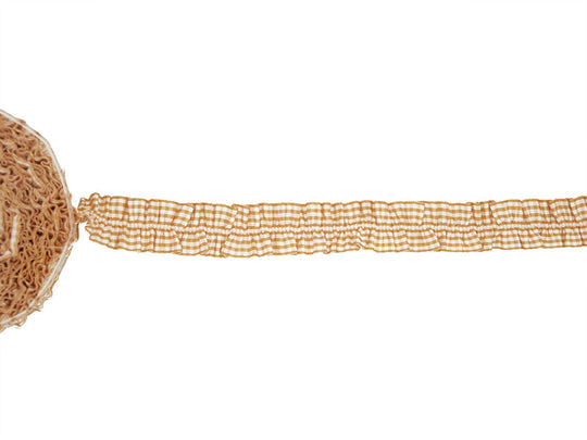 bamby due con elastico centrale 25 mm beige