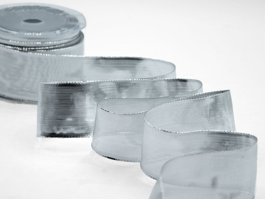 Piattina Lurex 40 mm Con Rame Argento