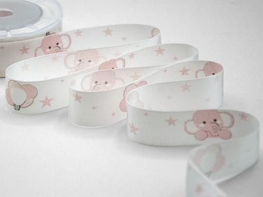 Camellia Satin 25 mm Pink Elephantini Collection