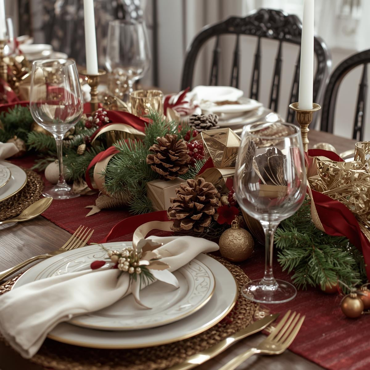 Decorare la tavola delle feste