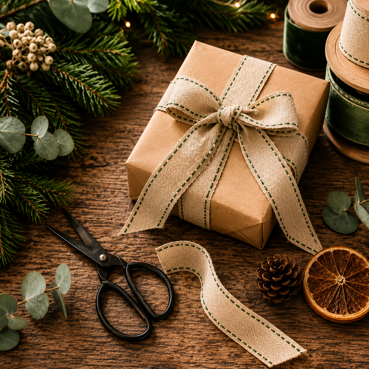 Il Natale inizia da un nastro