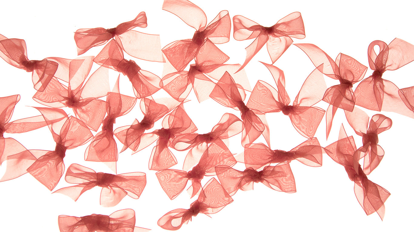 Nastri velo e organza