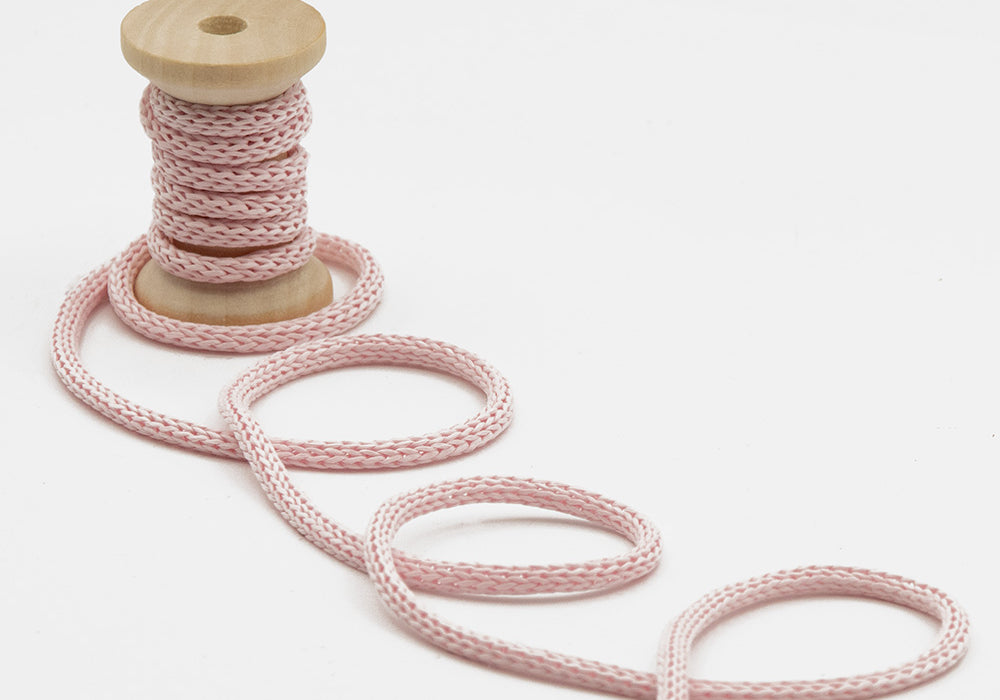 cordoncino di carta 4 mm rosa baby