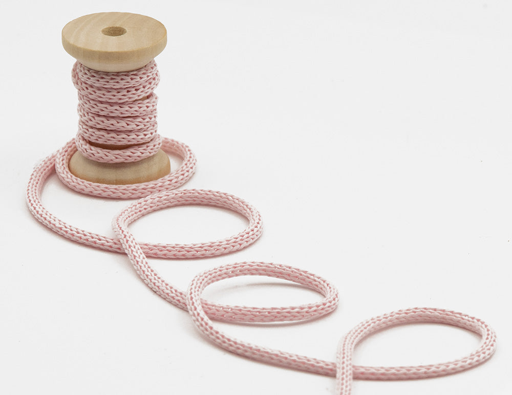 cordoncino di carta 4 mm rosa baby