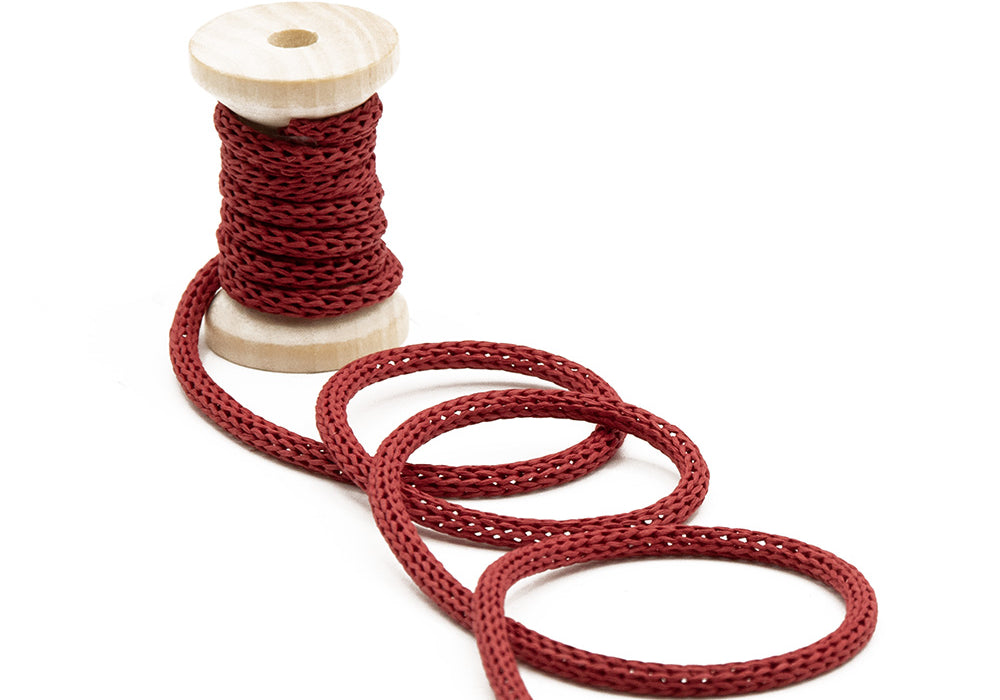 cordoncino di carta 4 mm rosso