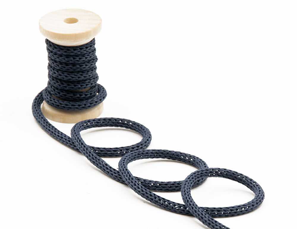 cordoncino di carta 4 mm blu scuro