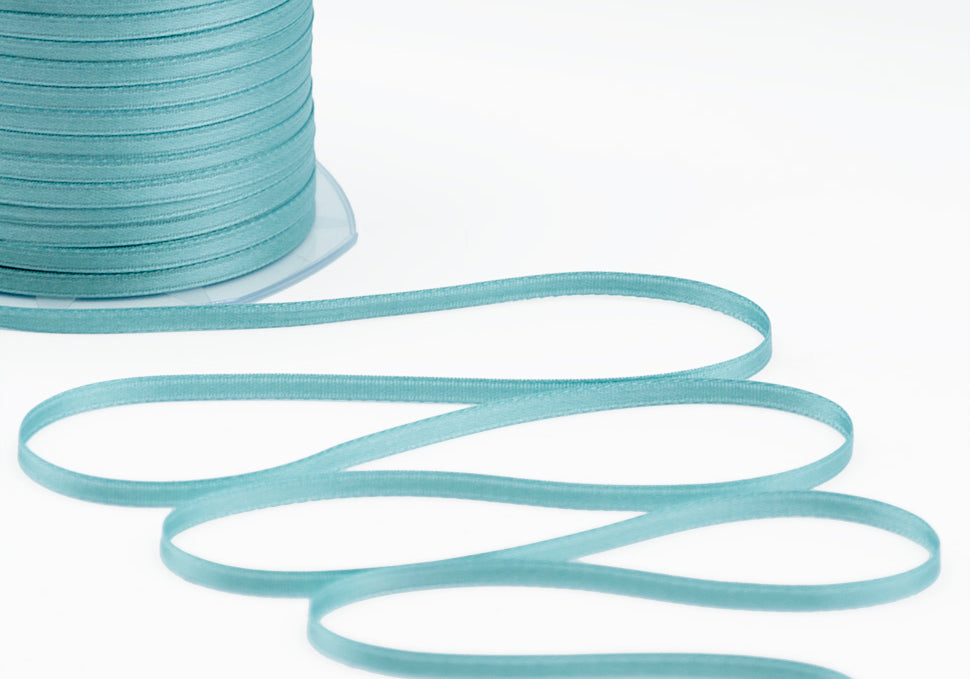 doppio raso 3 mm blu salvia