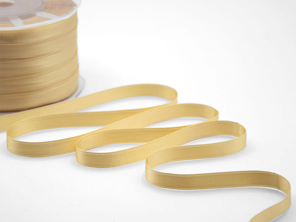 doppio raso 8 mm giallo oro