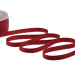 doppio raso lamè 10 mm amaranto
