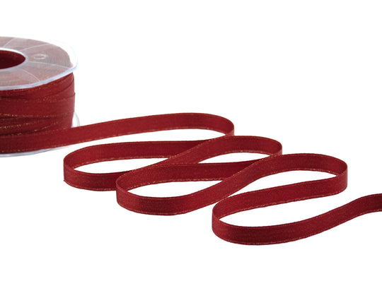 doppio raso lamè 10 mm amaranto