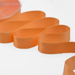 doppio raso 25 mm arancio becco d'oca