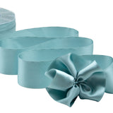 doppio raso tirante laterale 30 mm blu salvia