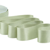 doppio raso lamè 40 mm verde salvia