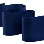 doppio raso 100 mm blu scuro