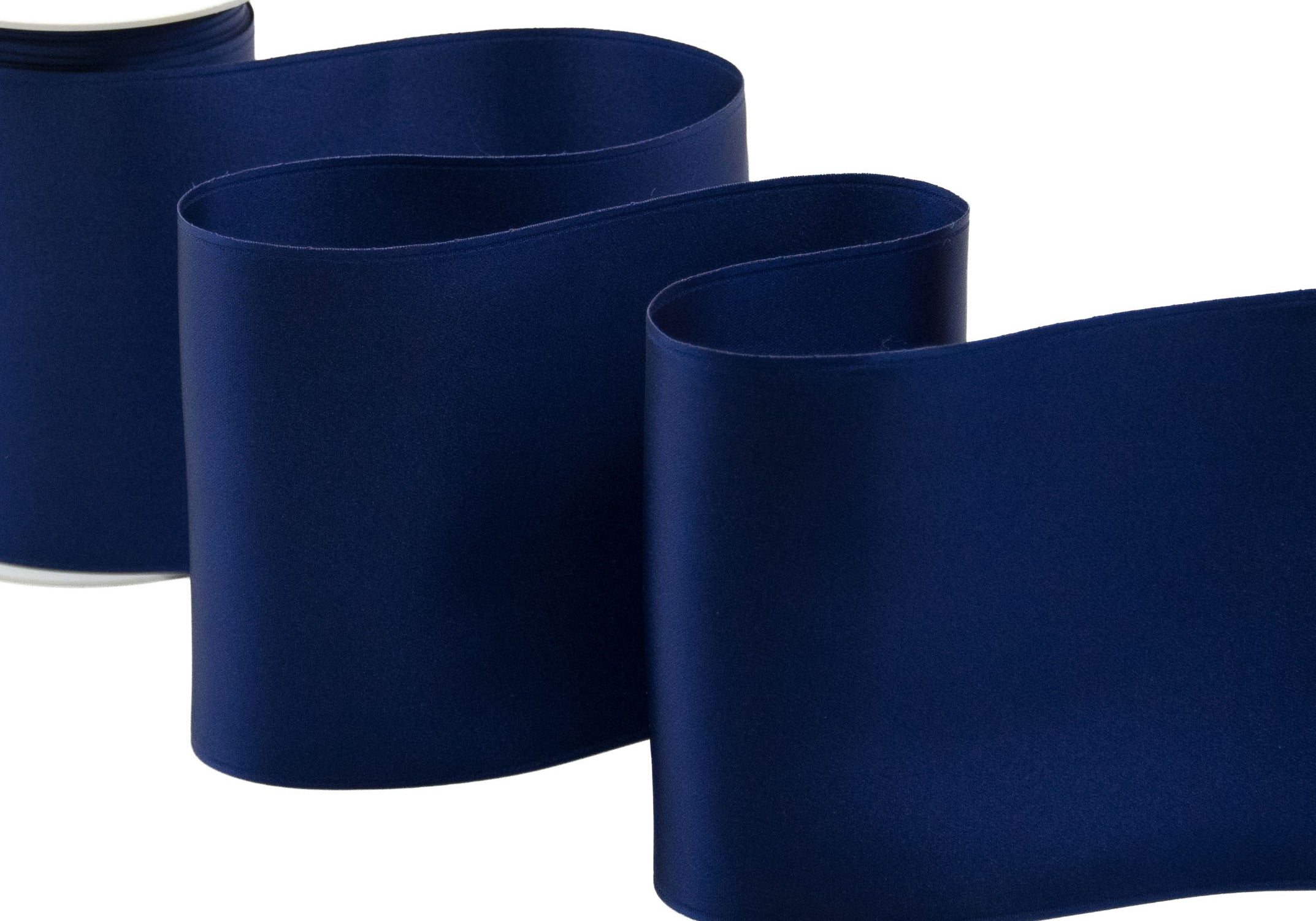 doppio raso 100 mm blu scuro