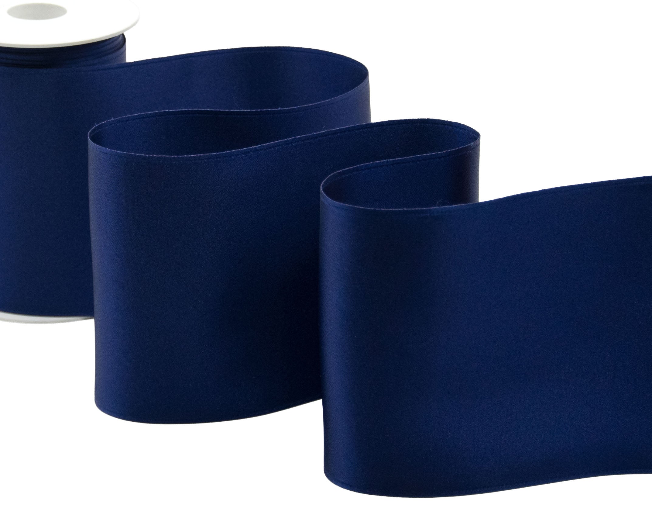 doppio raso 100 mm blu scuro
