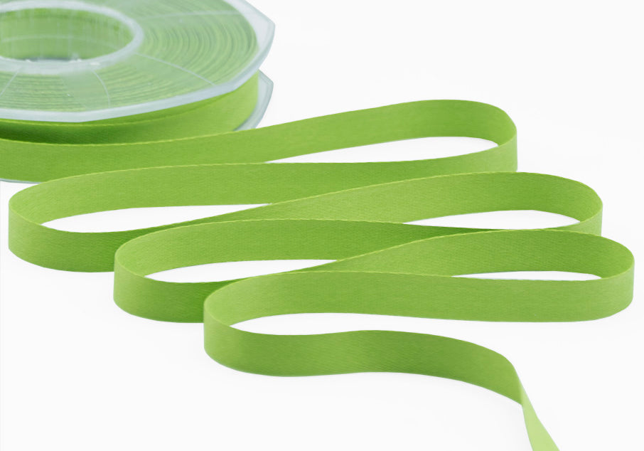 raso seta 10 mm verde pistacchio