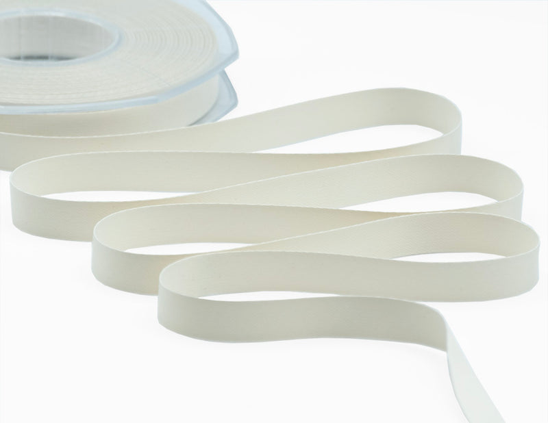 Raso Seta 10 mm Bianco Naturale
