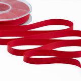 raso seta 10 mm rosso