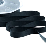raso seta 10 mm nero