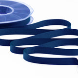 raso seta 10 mm blu scuro