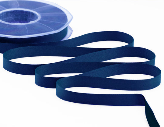 raso seta 10 mm blu scuro