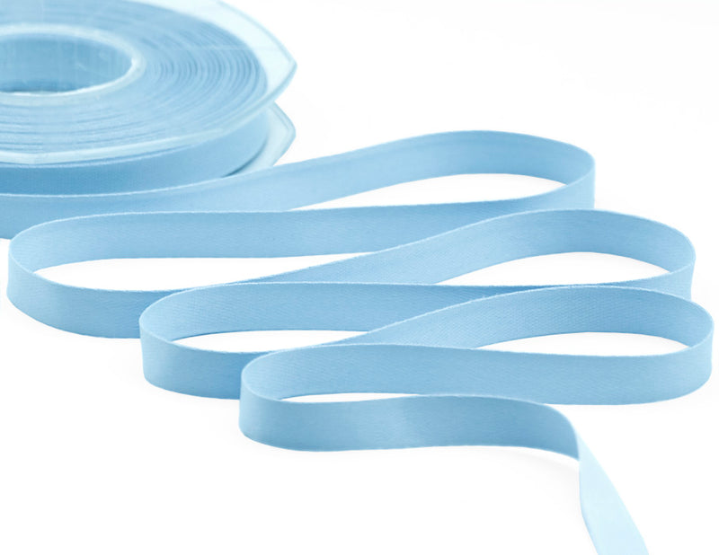 Raso Seta 10 mm Azzurro Baby