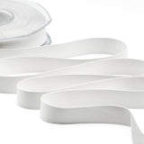 raso seta 15 mm bianco ottico