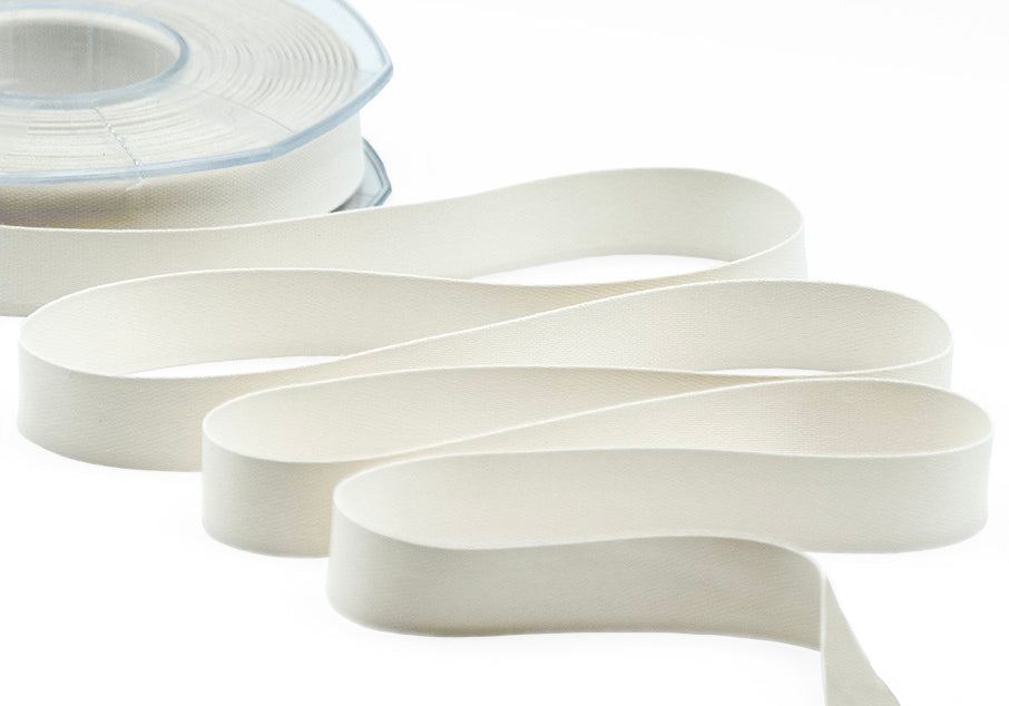 raso seta 15 mm bianco naturale