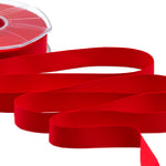 raso seta 15 mm rosso