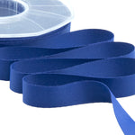 raso seta 15 mm blu scuro