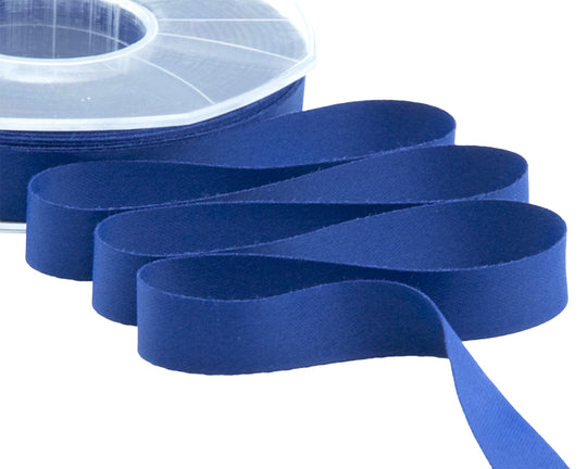 raso seta 15 mm blu scuro