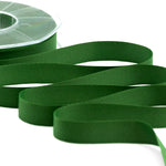 raso seta 15 mm verde inglese