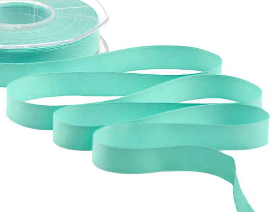 raso seta 15 mm verde acqua marina