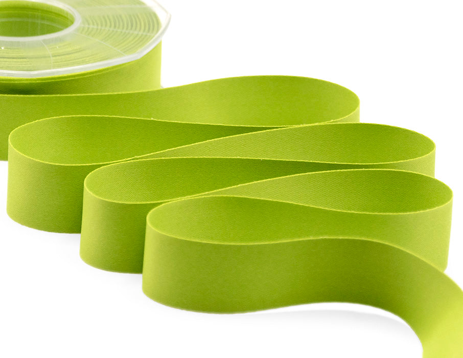 raso seta 25 mm verde pistacchio