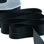 raso seta 25 mm nero