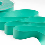 raso seta 25 mm verde acqua marina