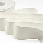 raso seta 40 mm bianco naturale